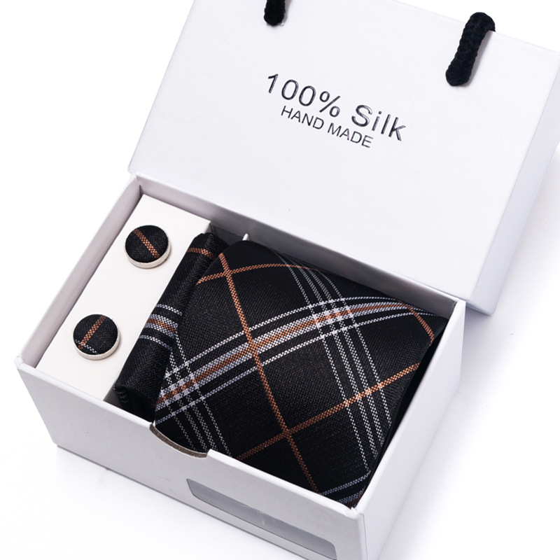 Flower Dot Multi Color Gift Box 5-piece Set Group Business Dress Wedding Tie_voghion.com