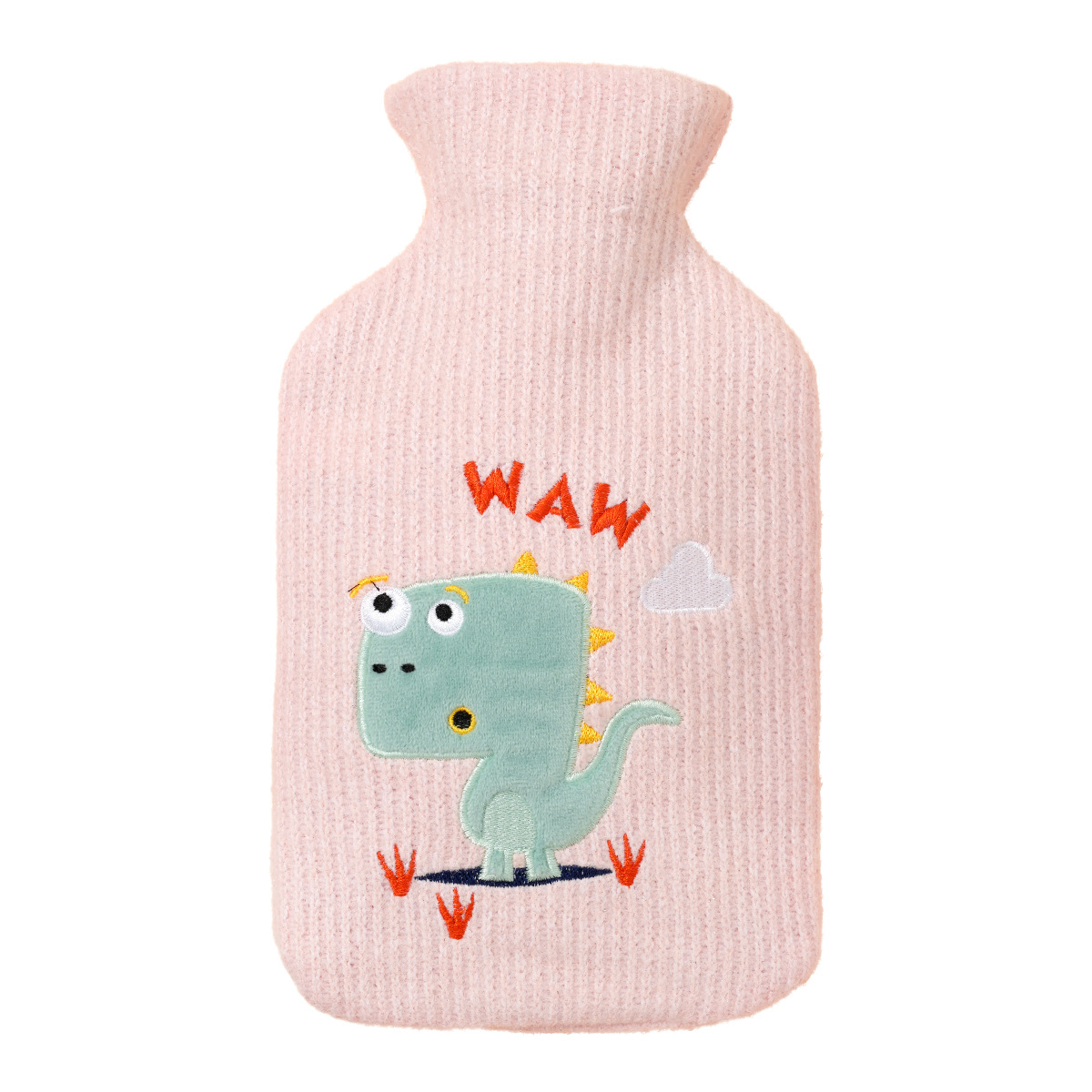 Bolso de agua caliente Le Xueer inyección de agua goma a prueba de explosiones lindo juego de tela de punto riego pies agua caliente bolsa de agua caliente al por mayor