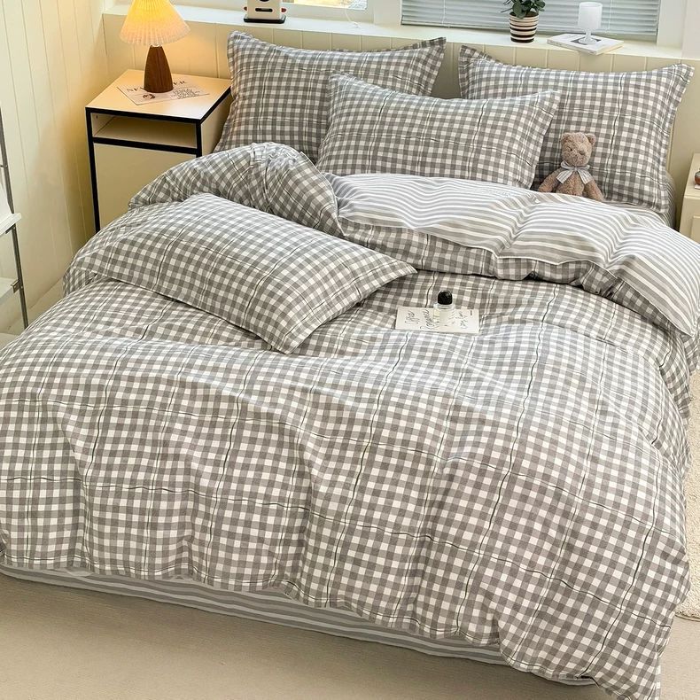 100% algodón cubierta de edredón de una sola pieza de algodón completo para una sola persona doble 150x200x230 cubierta de edredón 180x220 edredón simple 1,5 metros