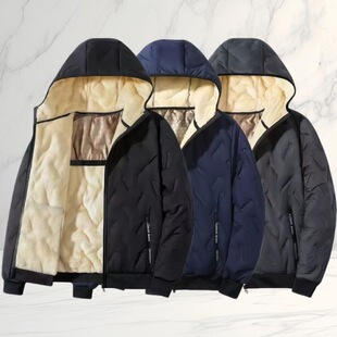 E 86288 Graphene Hooded Fleece Jacket ʯīϩ���� �羳�W����