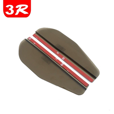 Car Rain Shield Rearview Mirror Rain Shield Car Rain Shield Rearview Mirror Rain Shield Reversing Mirror Reflector Rain Shield (Rain shield) - classic-brown-style-one-pair