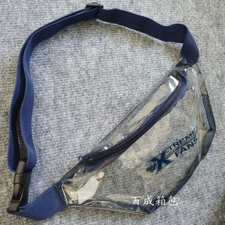 Спорт сумки талии спорт ПВК прозрачные водоустойчивые на открытом воздухе идущая прозрачная сумка талии спорт