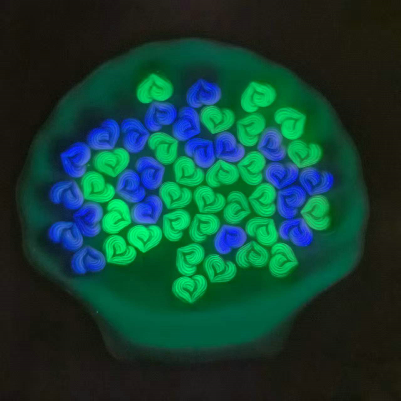 爱心彩色漩涡糖果微缩仿真迷你diy树脂配件材料奶油胶配件_0