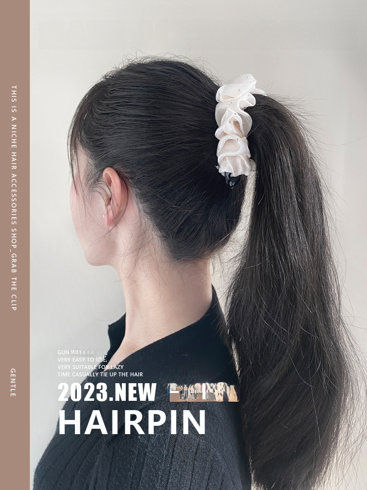 Snowgauze Banana Clip Vrouwen Achterkant van het hoofd Verticale clip Haaraccessoires 2023 Nieuwe stijl Torsieclip Elegante verticale haarspeld Kleine haarspeld_voghion.com