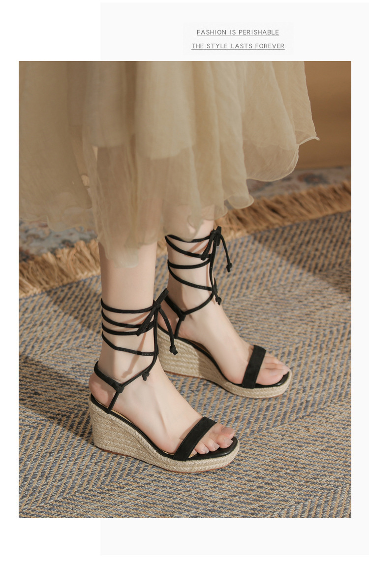 Sandal cao gót nữ hở mũi đế xuồng gót cao 9 cm — màu đen chi tiết 14
