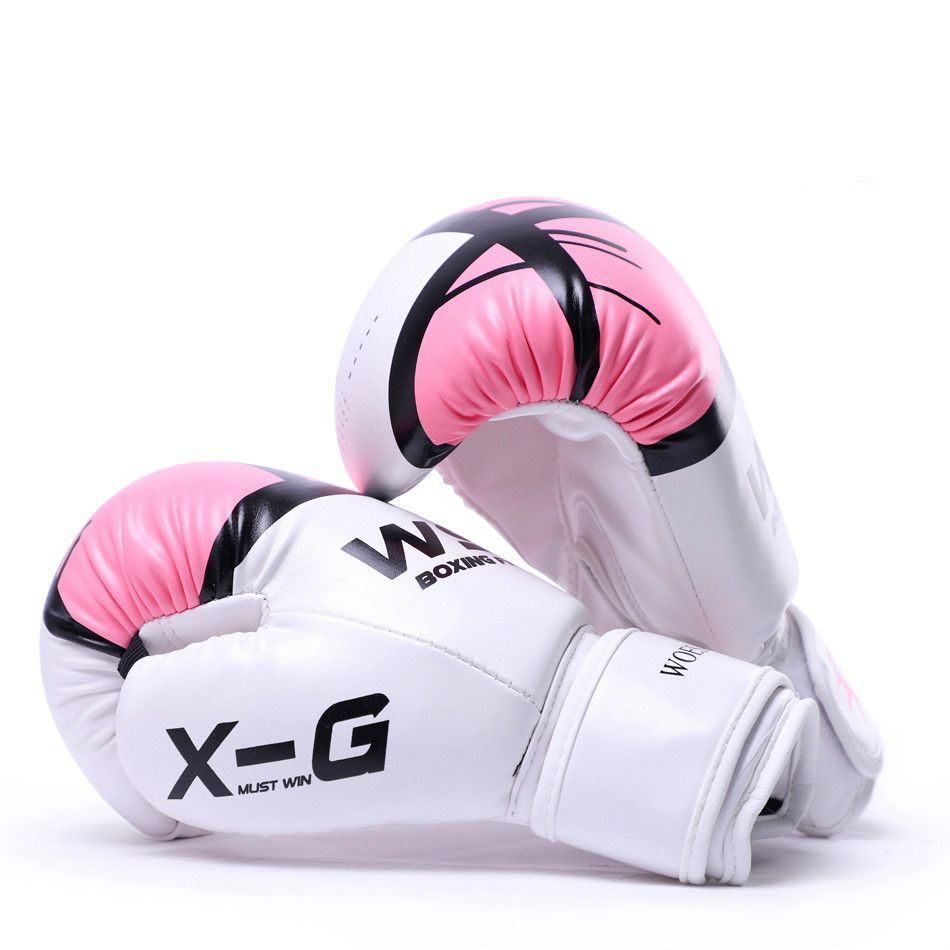 Mujeres y hombres guantes de boxeo para niños adultos y adolescentes Muay Thai Sanda boxeo de boxeo de lucha bolsa de arena fábrica de guantes de entrenamiento