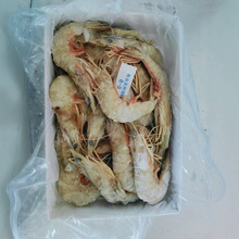 海捕大海白虾海水虾白翅虾海鲜火锅餐饮食材批发2斤装/盒鲜冻锁鲜
