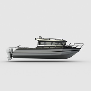 Factory direct sales of Qingdao professional aluminum alloy fishing boat sea fishing boat private speedboat yacht can be exported