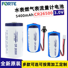 Forte孚特CR26500/BR-C涡轮涡街流量计发那科PLC工控伺服3V锂电池