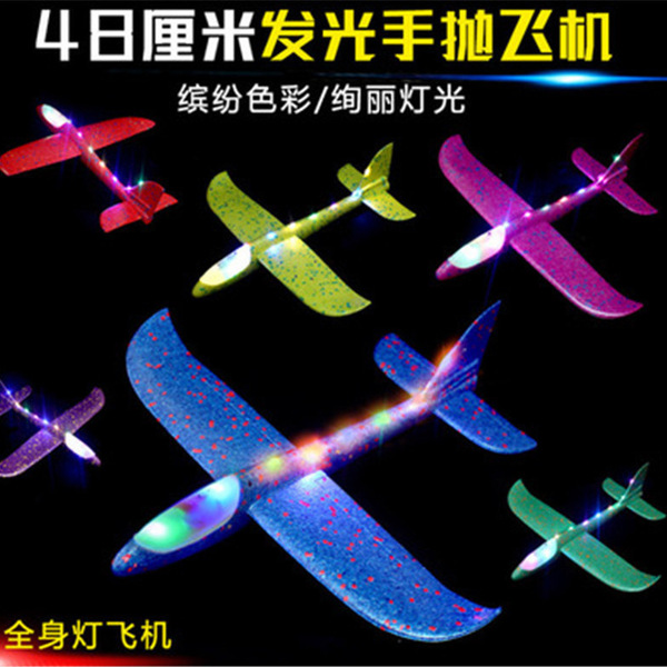 big airplane from foam