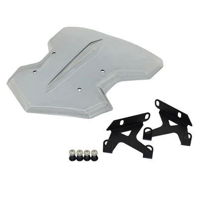 Suitable for Yamaha Motorcycle front windshield - smoke-gray