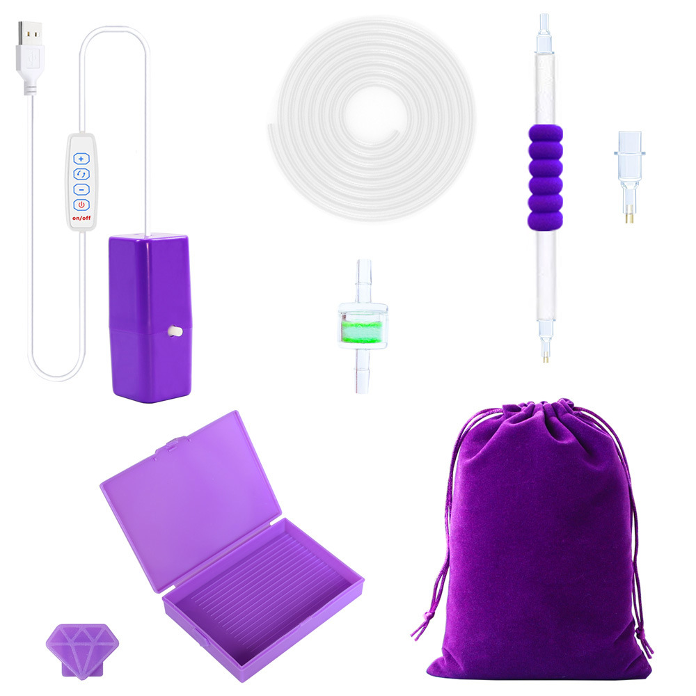 Pintura de diamantes nuevo bolígrafo de perforación de puntos eléctrico Amazon nuevo bolígrafo de succión al vacío broca de punto de succión herramienta de bricolaje