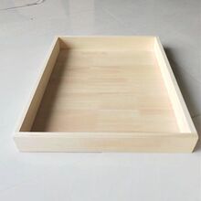 木质托盘大容量点心糕点零食收纳盒摆摊长方形可桌面
