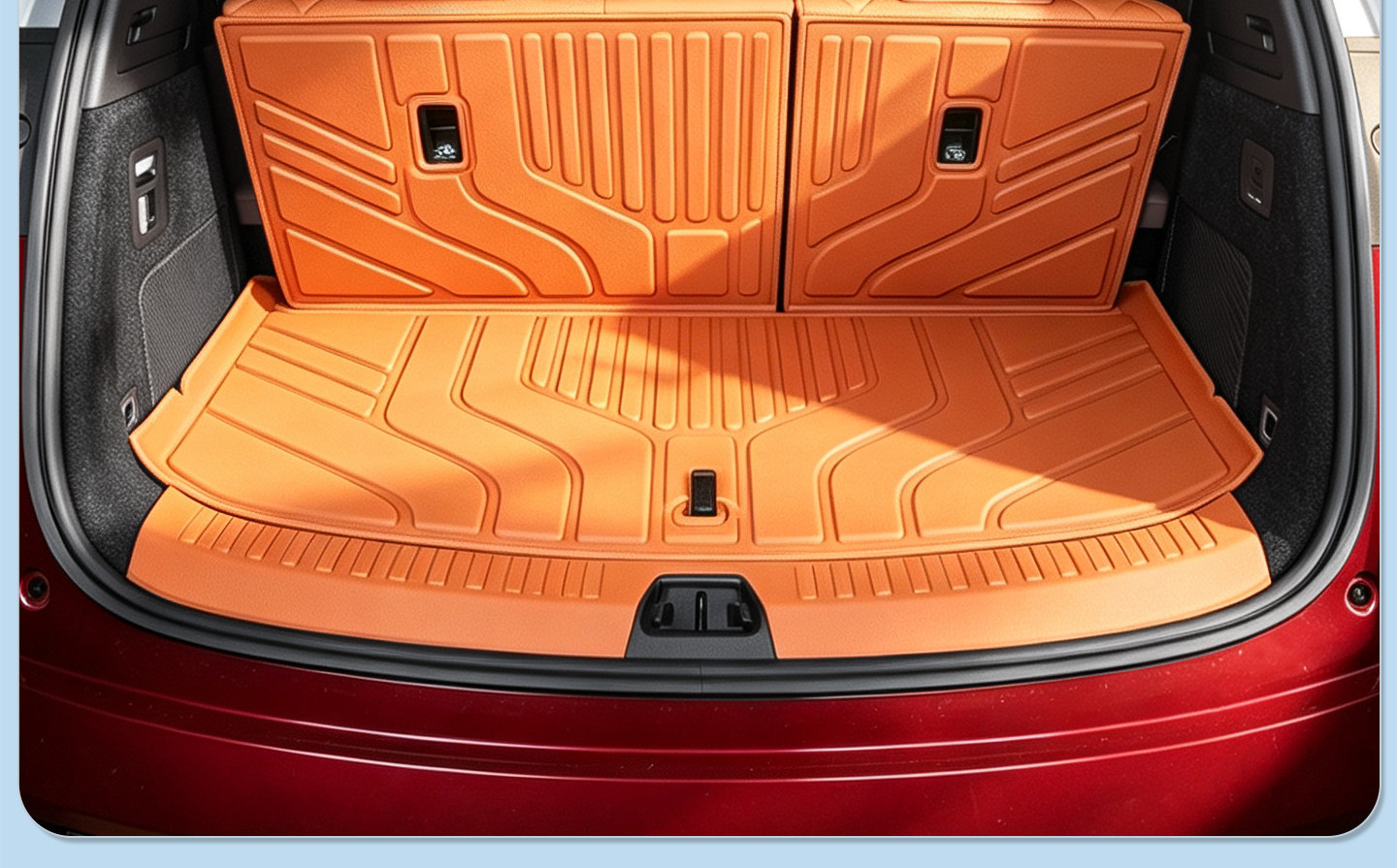 BYD Tang full-cover TPE integrated trunk mat, wear-resistant decorative accessory
