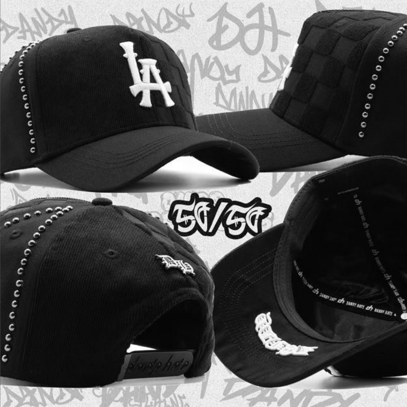 Tendencia transfronteriza hip hop Dandy Dandy sombrero con letras de diamante sombrero de pato doblado a lo largo del sombrero de béisbol image 24