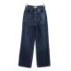Miu Blue Jeans Women's High-Waisted Loose Straight Wide-Leg Pants Women's 2025 Summer New Factory Direct Sale