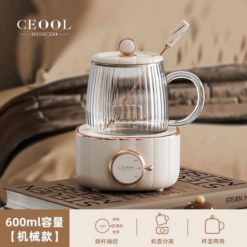 电炖杯煮茶加热养生杯办公室家用多功能小型一人用烧水养生壶可煮|undefined