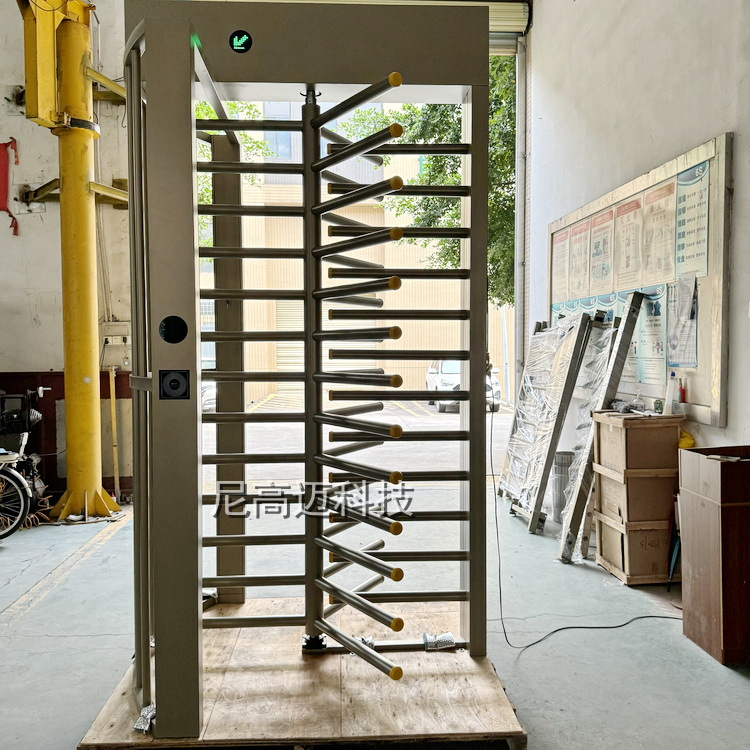 景区公园不锈钢旋转烤漆闸门厦门南昌小区刷卡指纹密码门禁全高闸