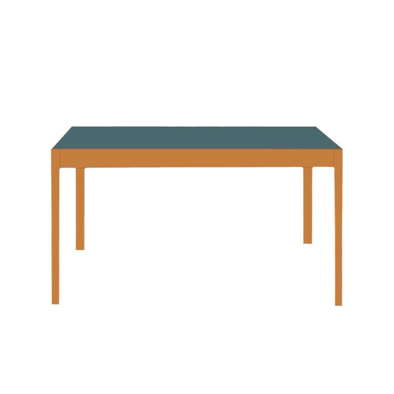 Mesa de comedor de madera maciza de estilo antiguo, apartamento pequeño a juego, mesa de comedor rectangular para el hogar retro, escritorio de oficina de sala de estar