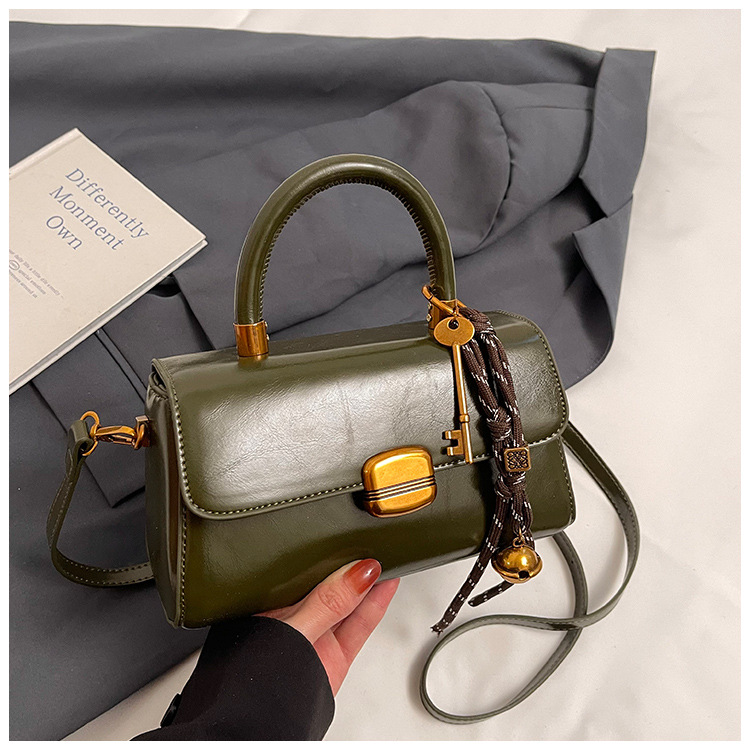Coreana alta sensación retro bolsos de mujer 2024 nuevo otoño invierno versátil mochila de moda bolsos de mano de moda
