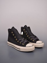 外贸美奇匡威1970加毛款鞋面采用防水皮革加绒保暖休闲板鞋情侣鞋