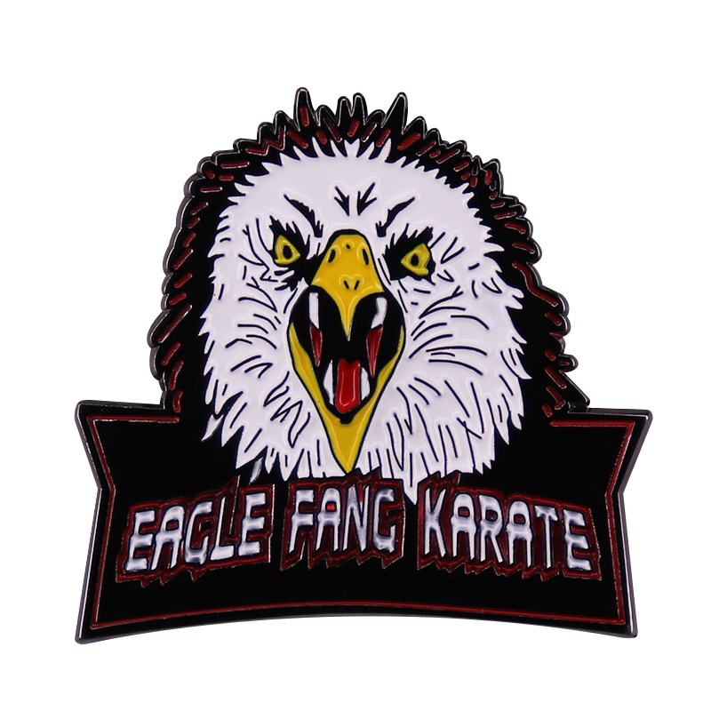 Eagle Tooth Karate Brooch Funny Clothes Backpack Accessories