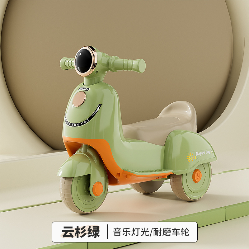 Nuevo coche de equilibrio para bebés, scooter Mulan, 1 - 3 años, coche de juguete para niños y niñas, caminante, triciclo