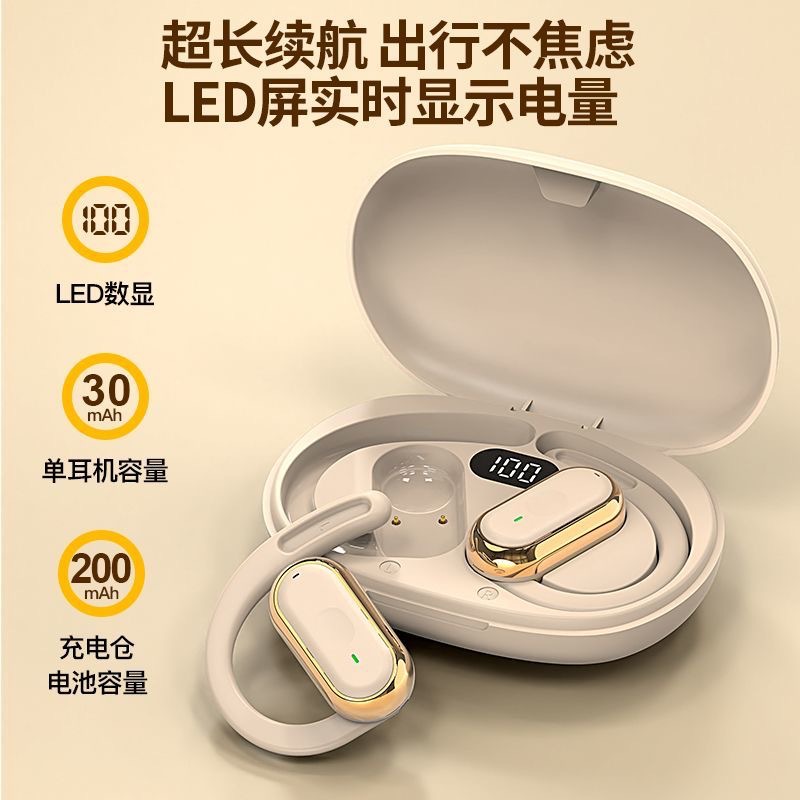 Auriculares Bluetooth para juegos 2025 nuevos auriculares deportivos inalámbricos de latencia cero, duración de la batería larga, auriculares para dormir en la oreja