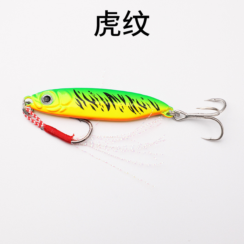 5 Colors Metal Jigging Spoon Fishing Lures Bass Walleye Perch Fresh Water Fishing Lure