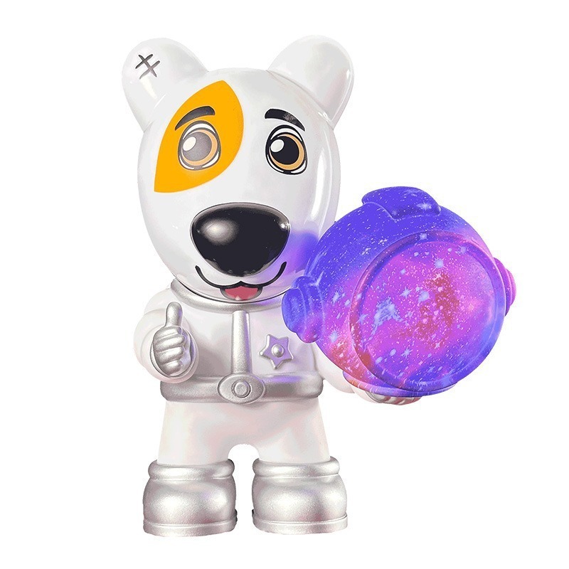 宇宙犬無線bluetoothスピーカー星空音響サブウーファ小夜灯テーブルに宇宙飛行士のアイデアプレゼントを飾る|undefined