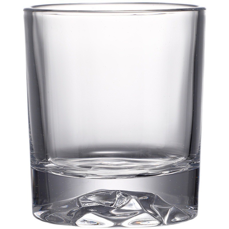 Taza de vino extranjero barra rayada enjuague bucal taza de cóctel de cristal taza de agua recta taza de cerveza taza de whisky clásico