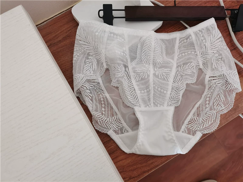 Долгосрочное женское кружевное нижнее белье больших размеров, легкое прозрачное сексуальное бесшовное цельное нижнее белье со средней талией и средней талией, Доставка оптом