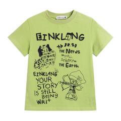 アメリカンギャルグリーン正肩半袖女性夏趣味アルファベットプリント修身tシャツ痩せ丸襟上着ins