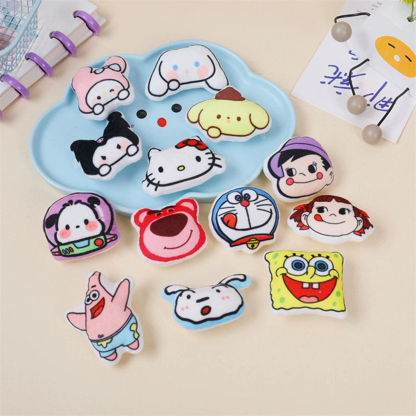 Мультяшные плюшевые куклы с принтом Мелоти Куколомипача Брошь diy ручной работы Заколки для волос Аксессуары для одежды