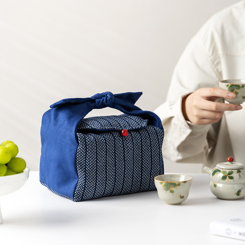 中式茶具收纳包旅行便携茶杯茶壶防震女士首饰化妆包手提包相机包|undefined