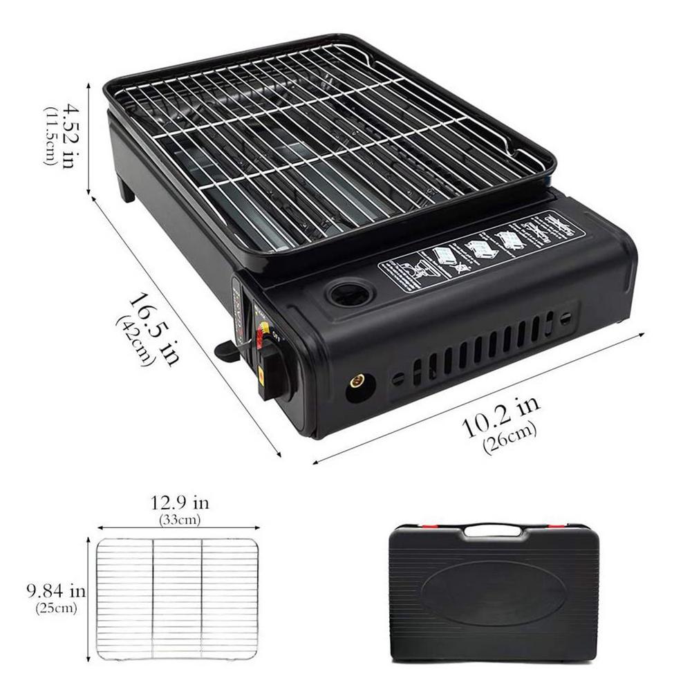 ポータブル屋外キャンプガスオーブン棚液化カード式オーブンportable gas grill
