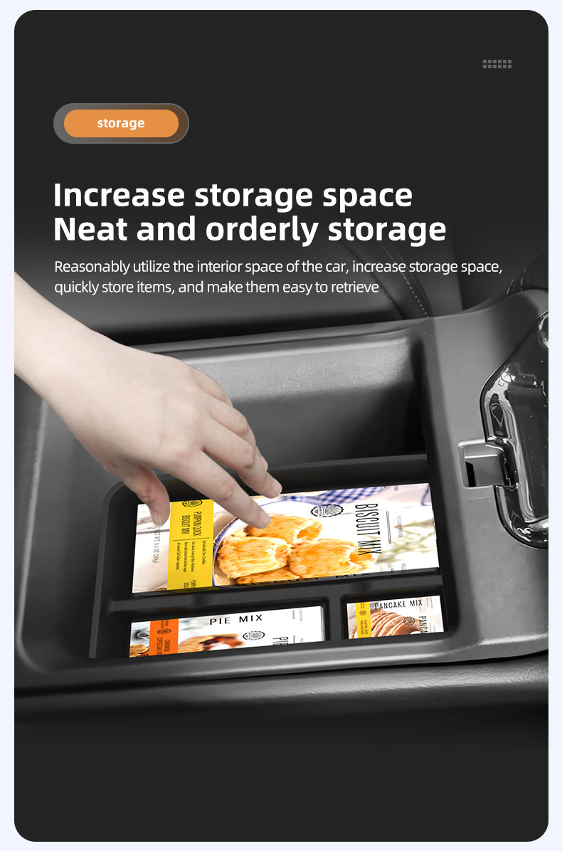 Suitable for 26 models of Nissan KICKS right-hand drive vehicles, center console armrest box storage box, car accessories and modification parts