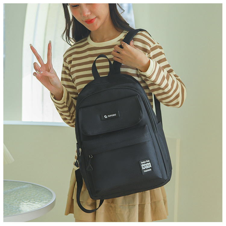 Zaini per bambini Zaino a quattro pezzi Zaino Harajuku Zaino in nylon alla moda antispruzzo di grande capacità Zaino casual per studenti_voghion.com