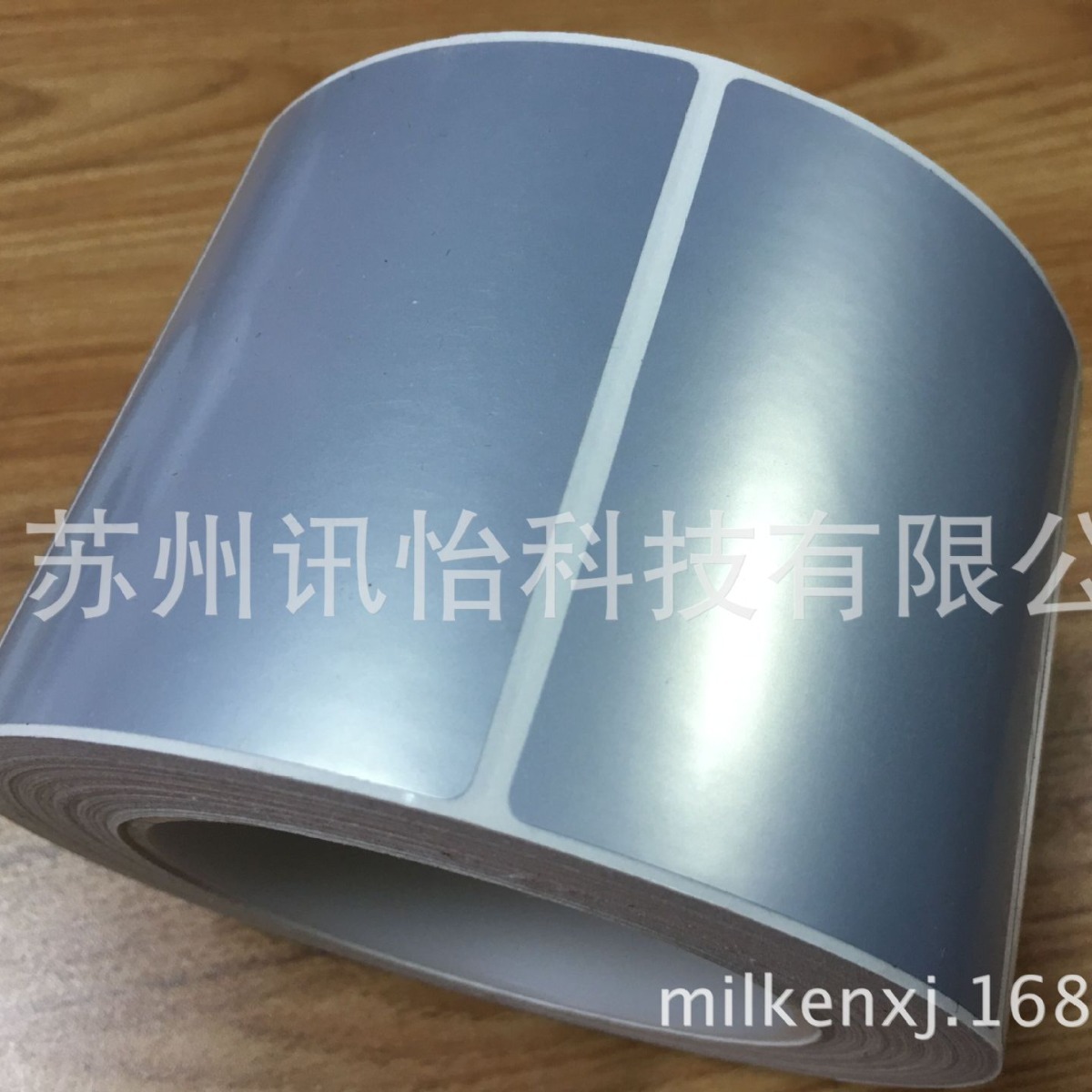 江苏昆山LINTEC哑银PET标签79*30单排R2珠宝标签3mm2拼 内附24*15