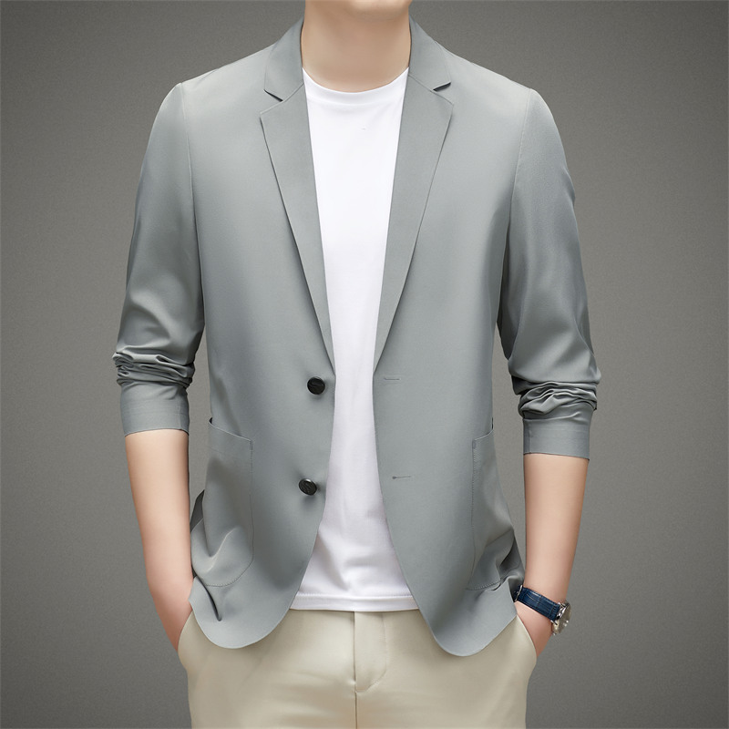 Spring solid color jacket