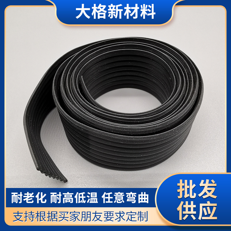 硅胶实心方条密封条耐高温硅胶密封条硅胶扁条防滑防水条硅胶软条