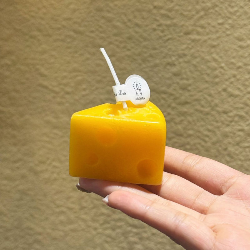 チーズの香りのキャンドル卸売無煙完成品の香りの小さなギフトボックス誕生日ホームケーキ手作りの香りのお土産|undefined