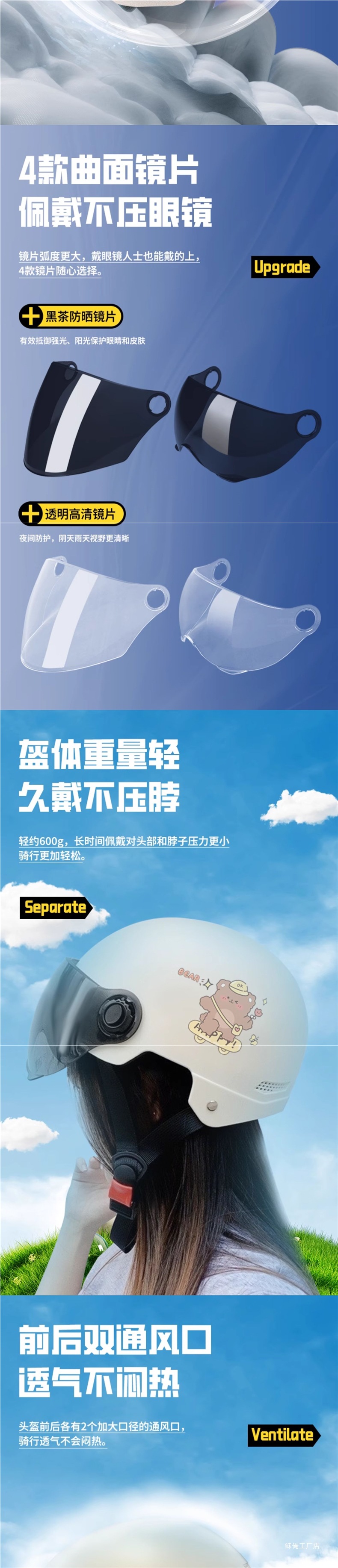 Electric Vehicle Helmet for Men and Women