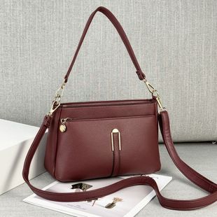 Capacious one-shoulder bag, shoulder bag, high-end