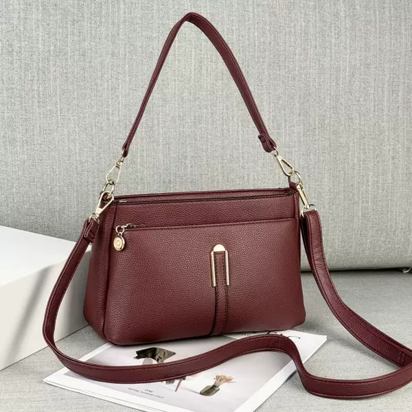 Guangzhou Hengli Luggage New Women's Bag High-end Sense Multi-layer Shoulder Crossbody Bag Large Capacity Handbag for Women