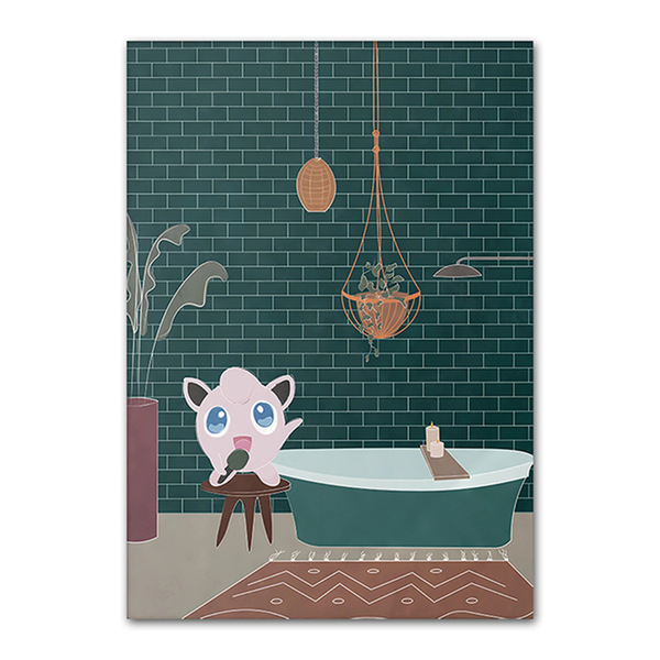 Cross -border Shopee Japanese anime decorative painting Pokémon…