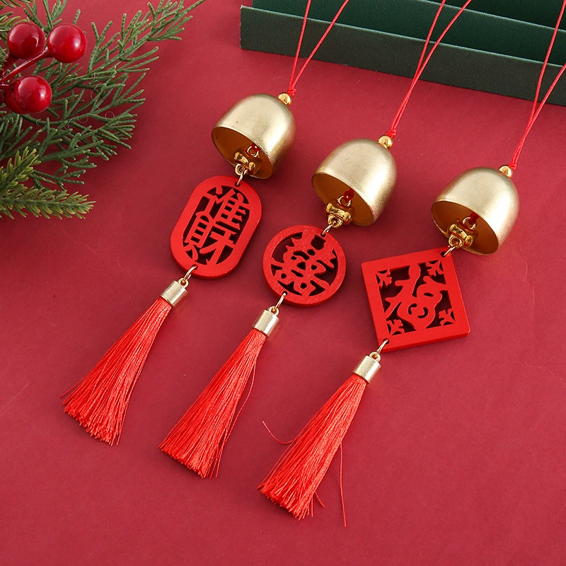 Весенний фестиваль подвески колокольчики с бахроной древним стилем