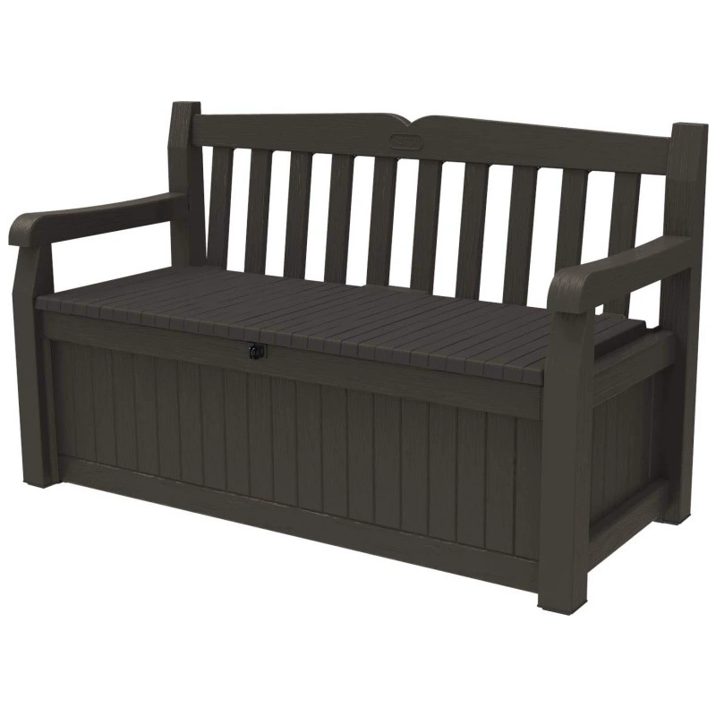 Скамейка для хранения вещей для садовой мебели, декора крыльца, подходит для хранения садовых инструментов