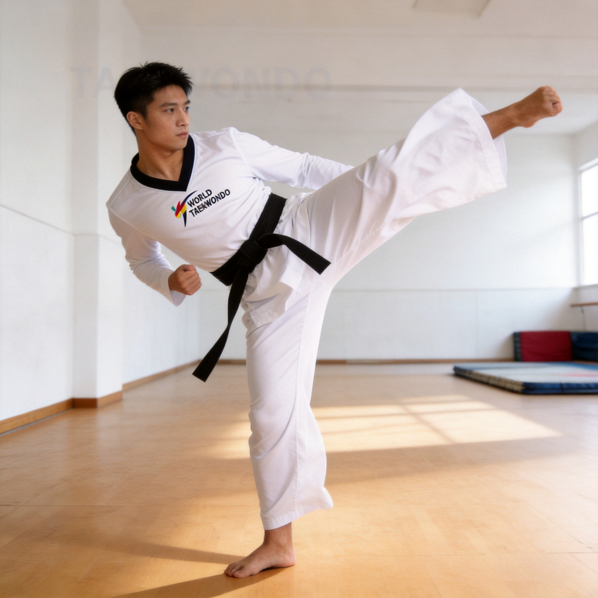 New regulations for Taekwondo tight-fitting elastic uniforms, competition uniforms, summer national team style Taekwondo uniforms, high elasticity.