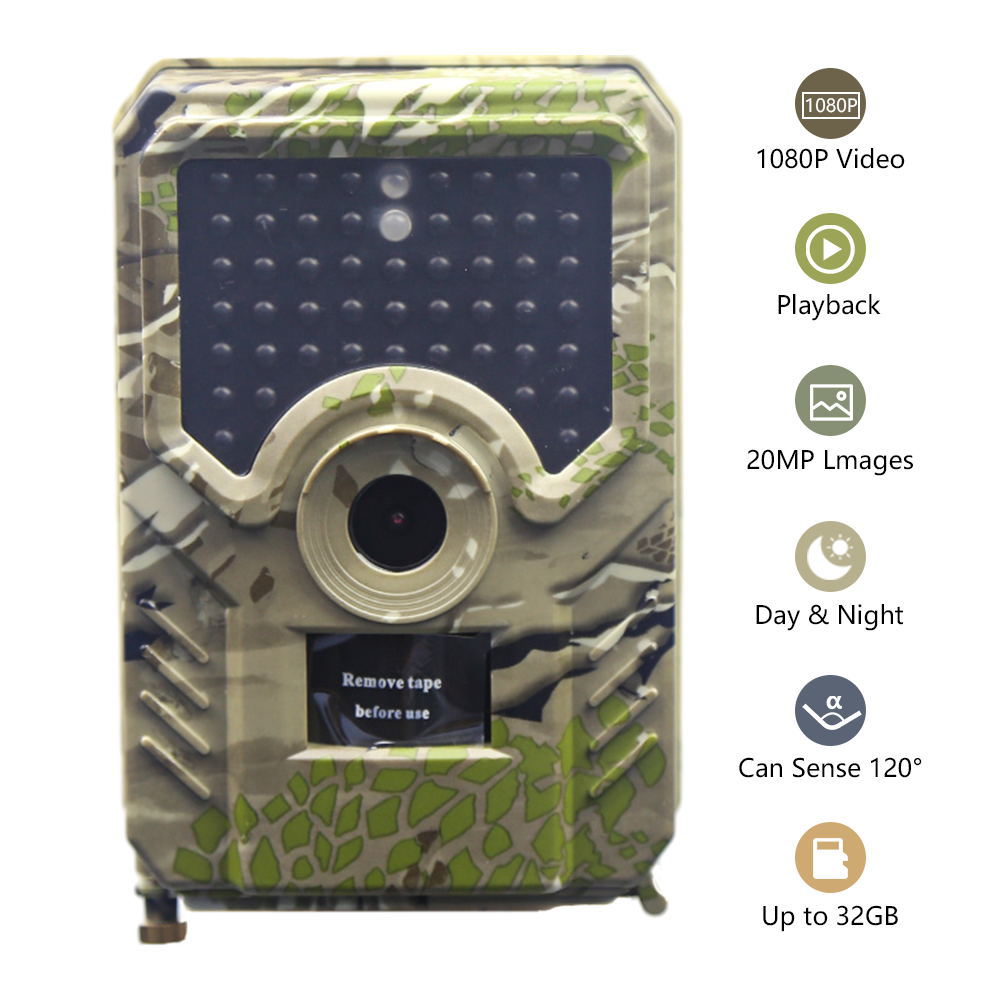 Cámara infrarroja PR200, éxito de ventas, asequible, de nivel básico, para fotografía de vida silvestre al aire libre, seguridad del hogar y vigilancia de villas